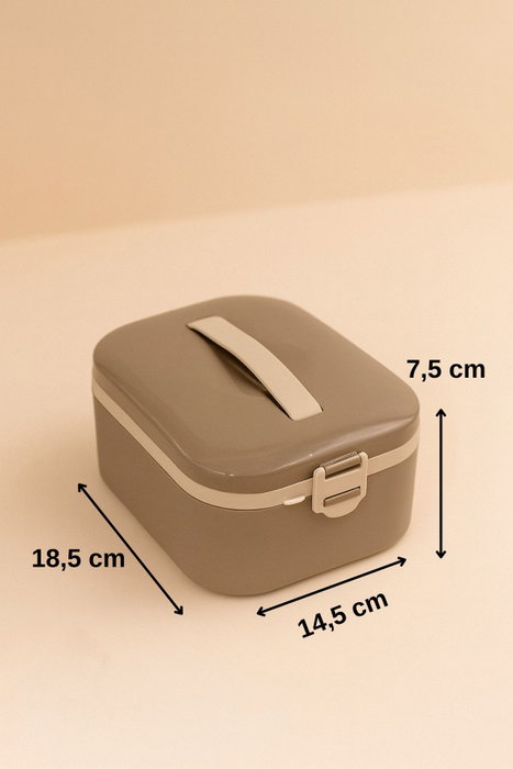 Hermia Caja de Almuerzo de Acero Inoxidable 650 ml